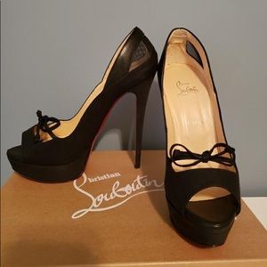 Chritian Louboutin Maleva 150 Crelino Calf Cuoio